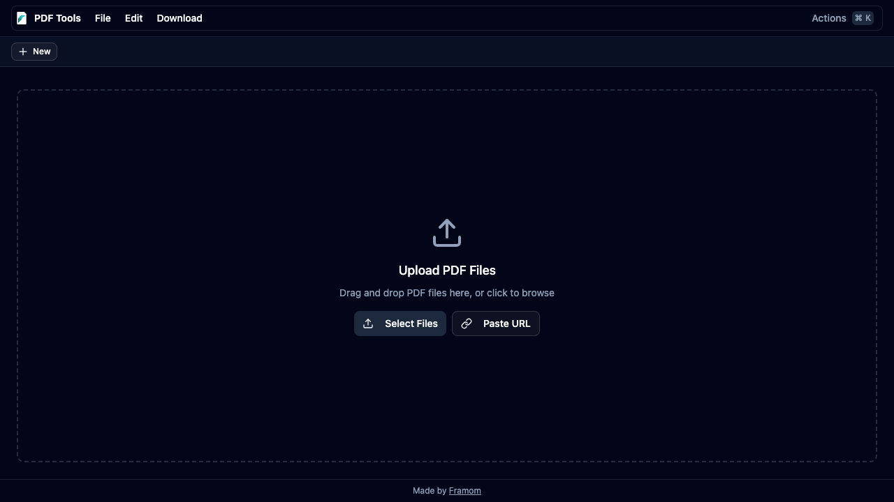 PDF Tool screenshot